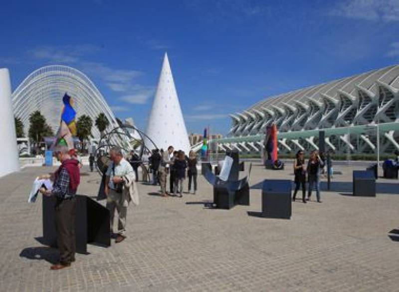 Jardín expuesto en el Umbracle. //viu valencia