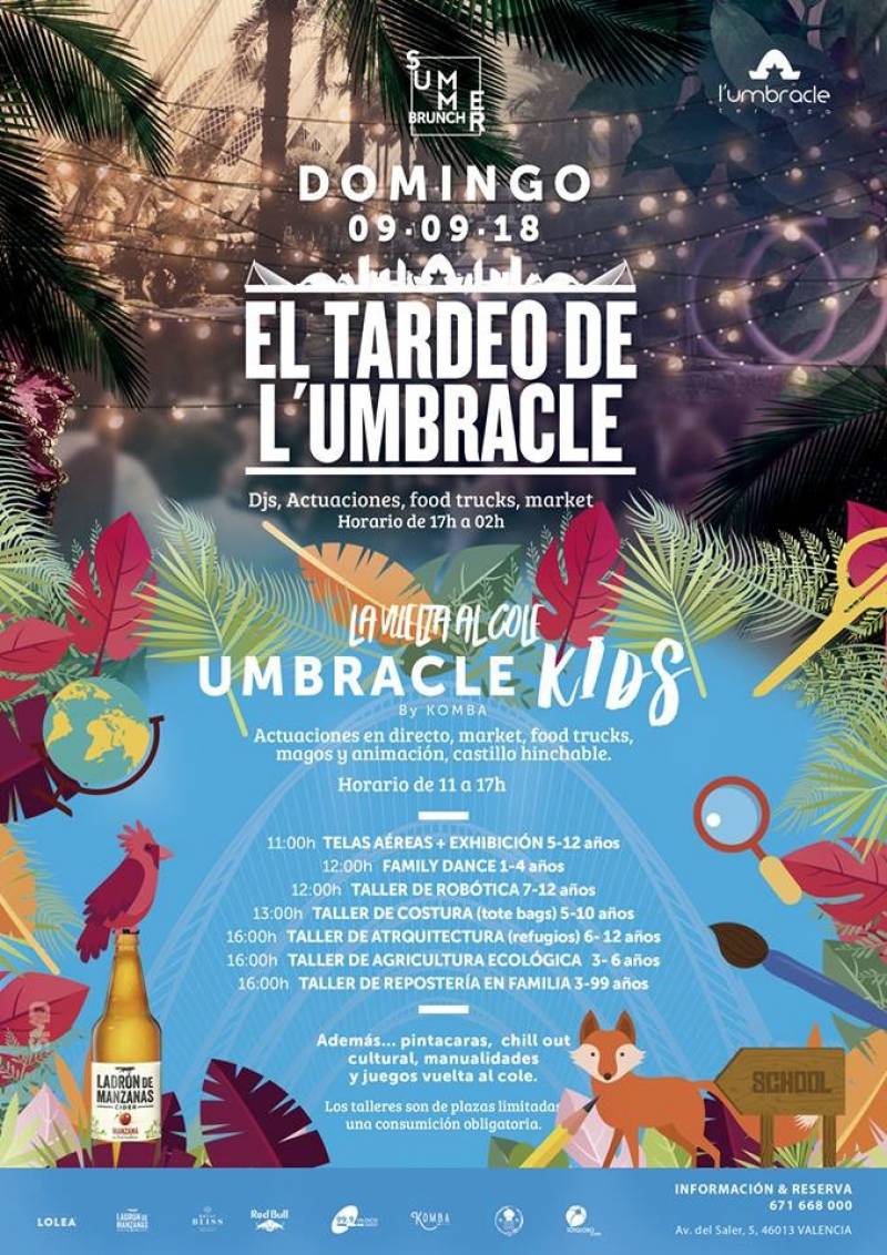 Cartel Vuelta al Cole Umbracle