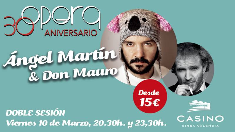 Angel Martin Don Mauro Casino Cirsa Valencia