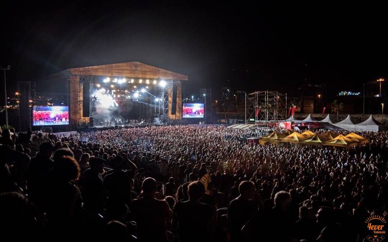 Una imagen de 4ever Valencia Fest 2018 celebrado también en La Marina de València Una imagen de 4ever Valencia Fest 2018 celebrado también en La Marina de València