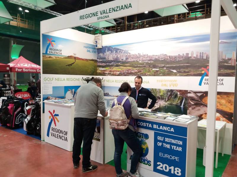 Turisme CV, feria de golf Parma