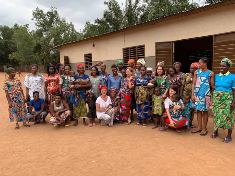 Trabajadoras de CUMEES for Africa./ EPDA