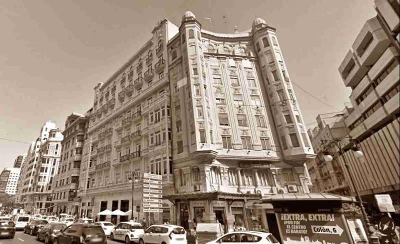El desaparecido Hotel Metropol de València El desaparecido Hotel Metropol de València