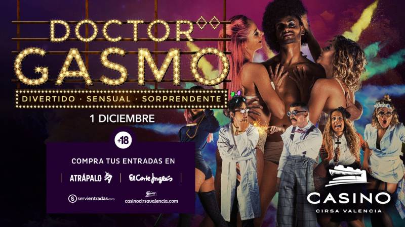 Doctor Gasmo 1 diciembre Casino Cirsa Valencia
