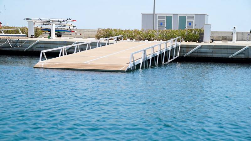 Rampa accesible La Marina Rampa accesible La Marina