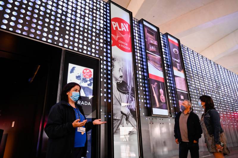 La exposición ?Play. Ciencia y música? del Museu de les Ciències. EPDA