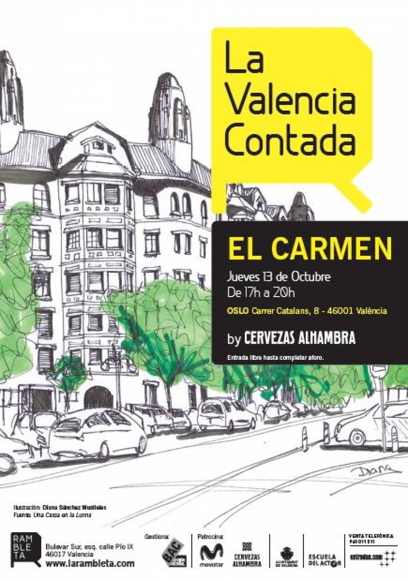 Cartel de La Valencia Contada