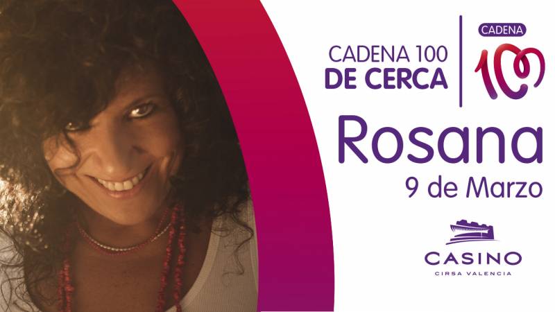 Rosana en Casino Cirsa Valencia