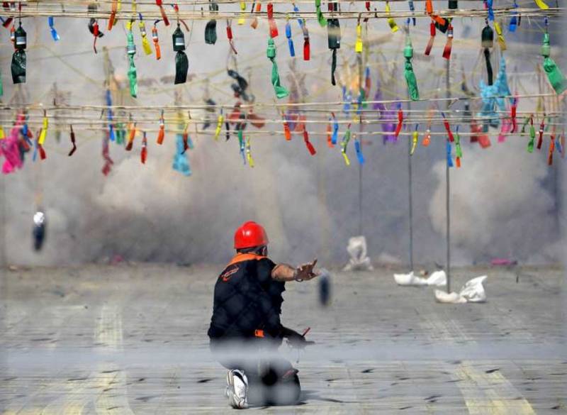 La mascletá de Valencia - Foto: RTVE.es