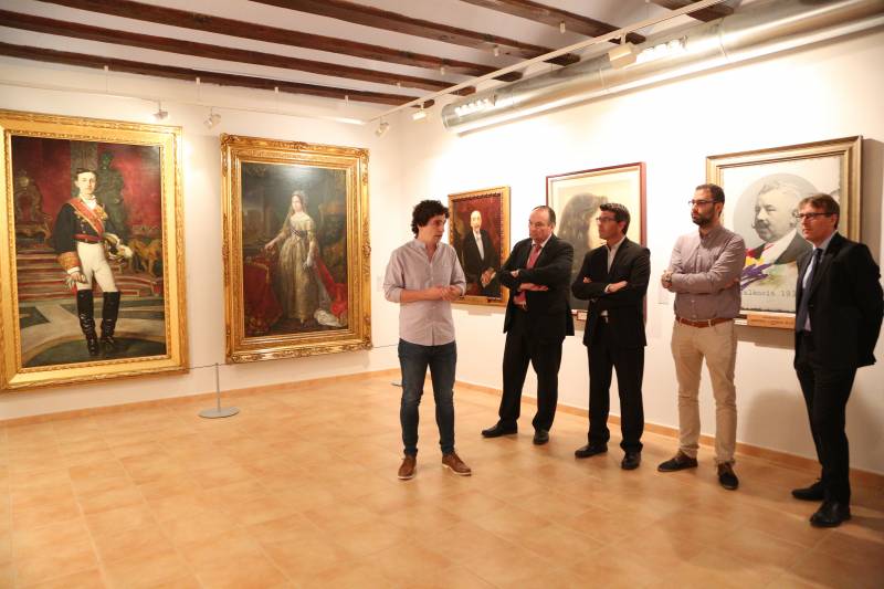 Visita de la exposición