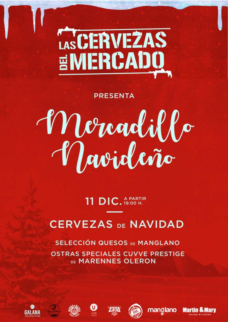 Cartel que anuncia el mercadillo. //Viu Valencia