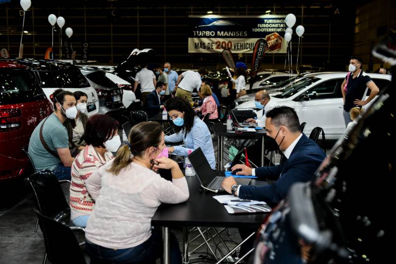 Feria vehículo de ocasión. EPDA