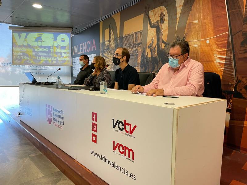 Presentación del Valencia European Skate Open.