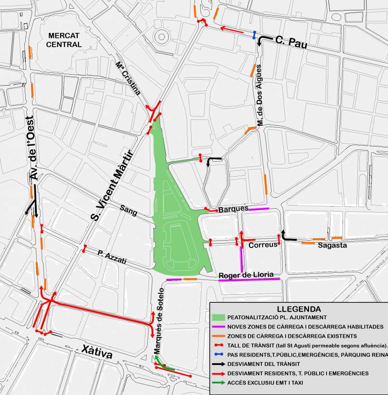 Plànol restriccions trànsit