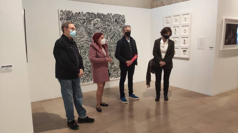 La organización ha apostado especialmente por el arte en tiempos de pandemia en la exposición de Crea Zona Oberta en el Centre del Carme.