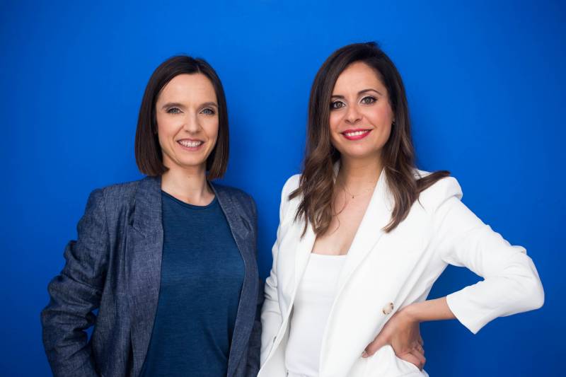Marta Córcoles y Elena Pérez cofundadoras de UO Marta Córcoles y Elena Pérez cofundadoras de UO