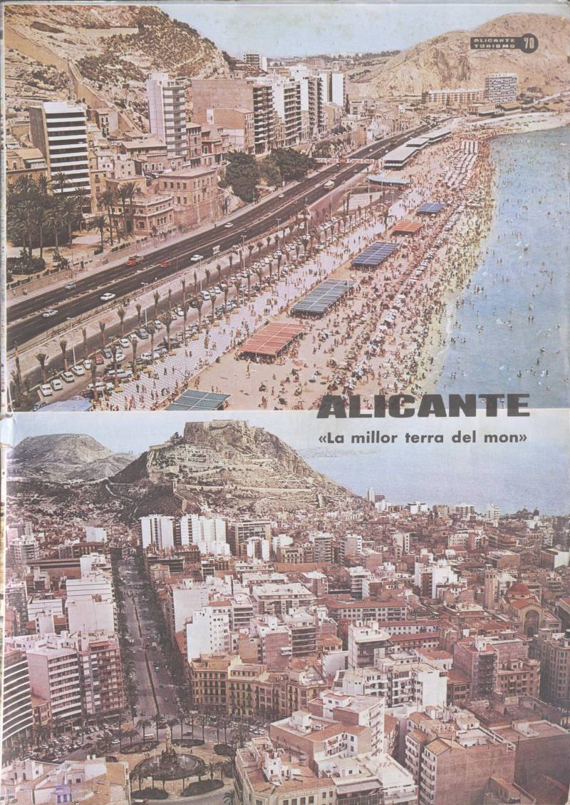 Revista Alicante Turismo 70. Suplemento de Información. El periódico de Alicante, 1970