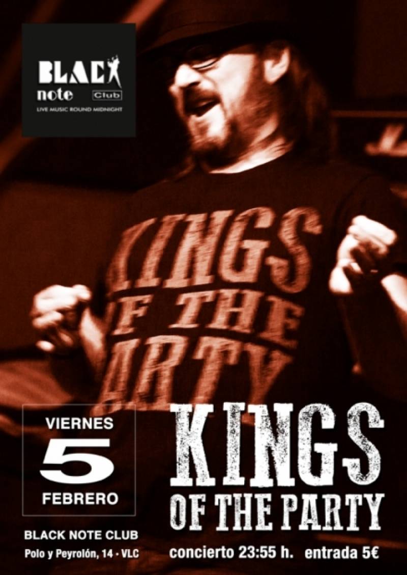 Kings of the party ofrecerá un repaso por sus mejores temas : : Blacknote