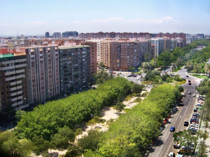 Las 10 calles más largas de Valencia - Foto: beroomers