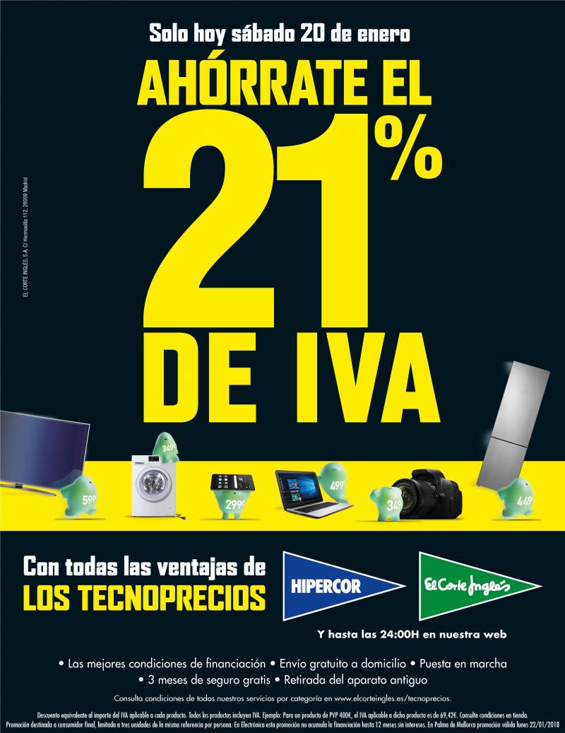 Ahórrate el 21% de IVA