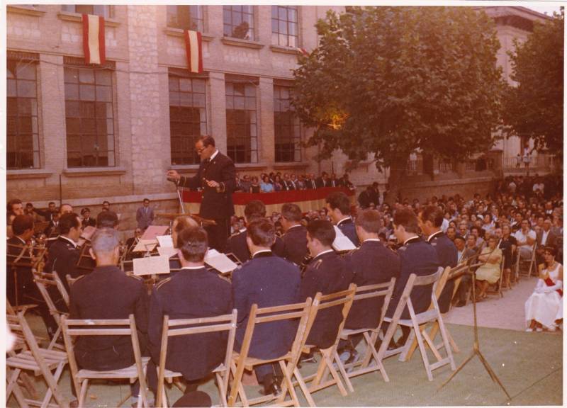 Banda participant al Festival de Llíria el 10-09-1967 