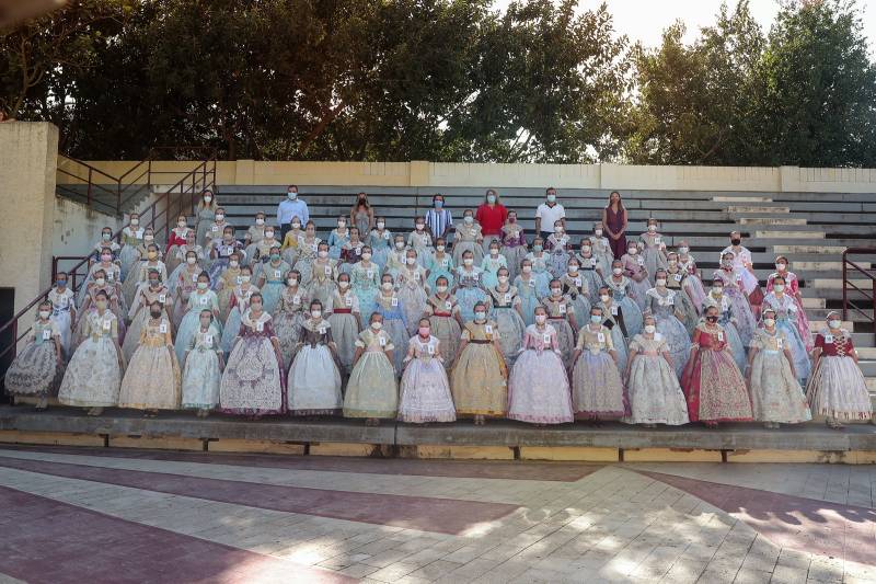 Candidatas a Fallera Mayor Infantil 2022. Armando Romero