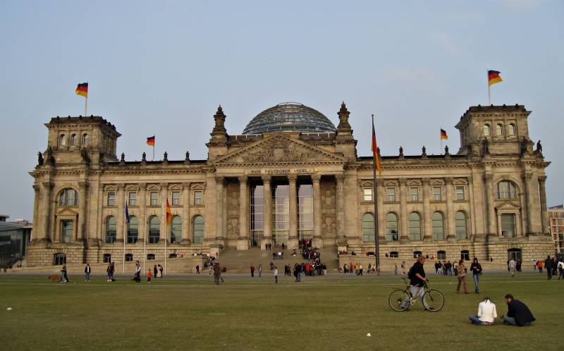 El edificio del Reichstag, Berlín, Foto Clara Estrems