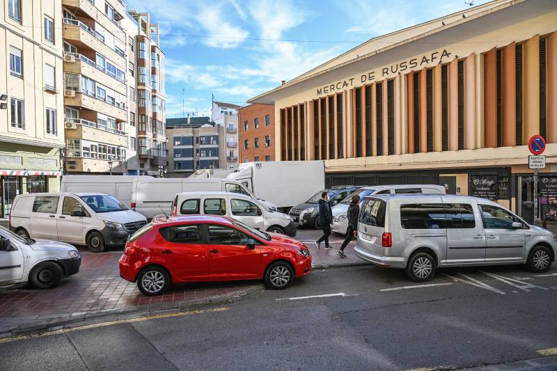 Plaça de Russafa actual. EPDA.