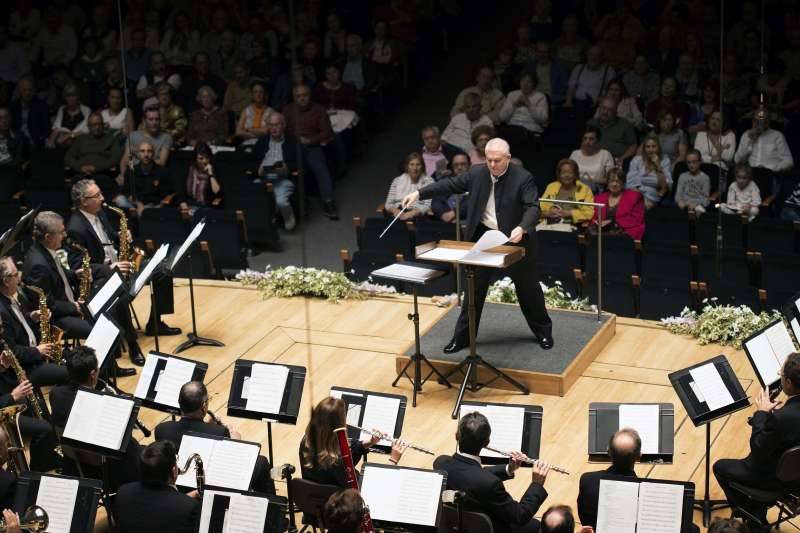 Concierto de la banda municipal, imagen de archivo. EPDA.