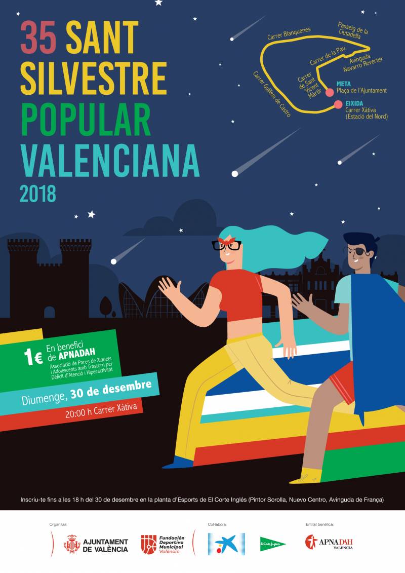 Cartel San Silvestre 2018