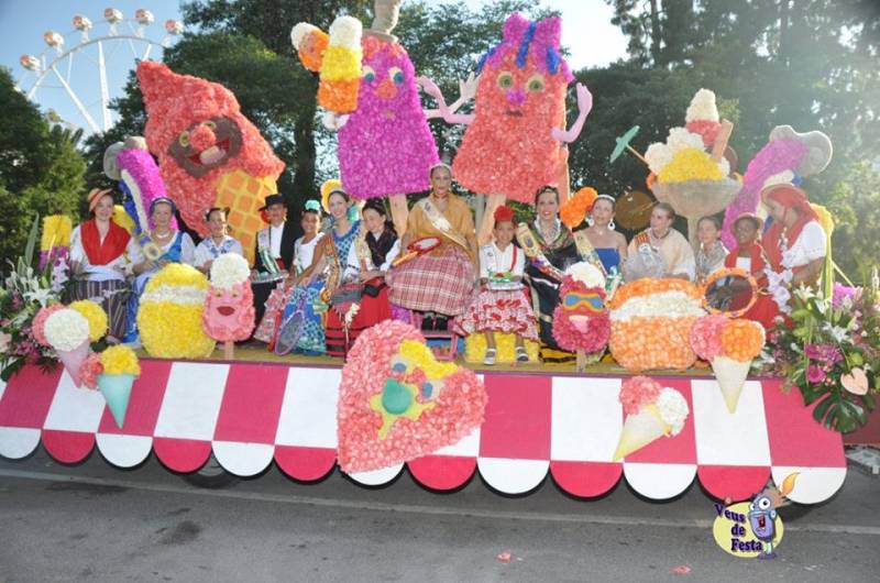 Carroza de la Batalla de Flores