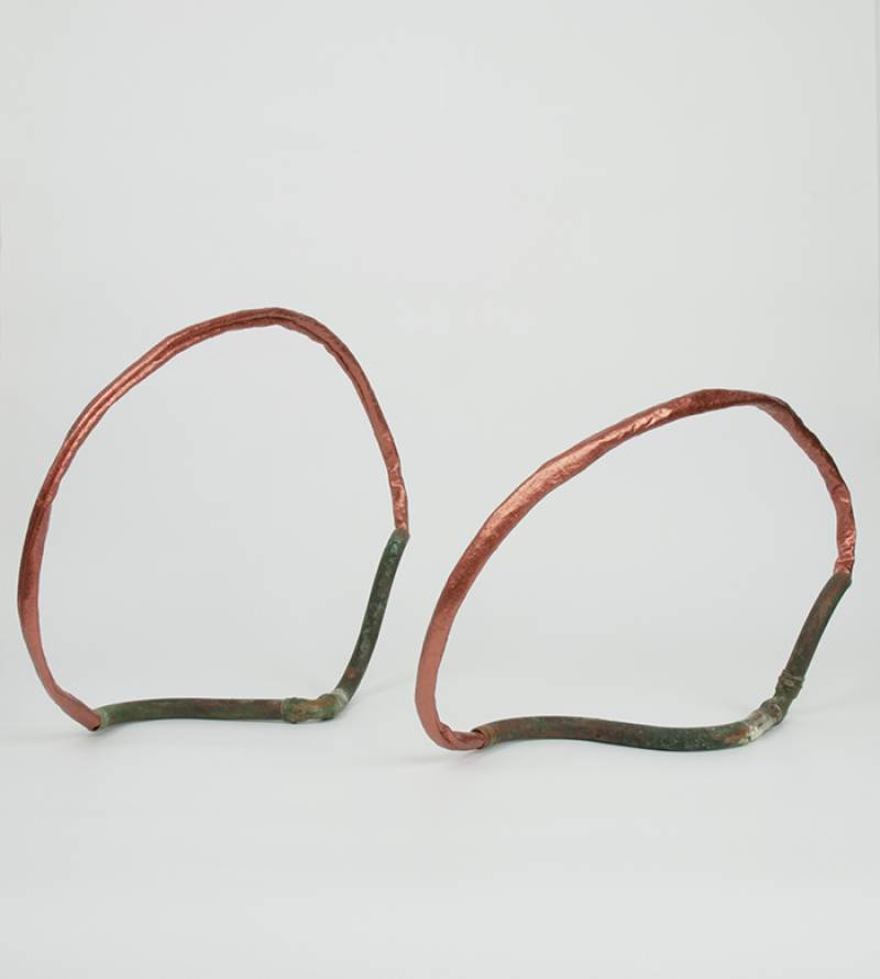 Copper loops, Silvia Lerin