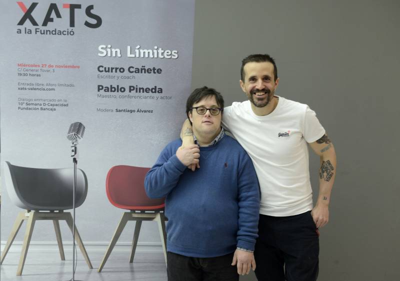 Xats a la Fundació, Pablo Pineda y Curro Cañete