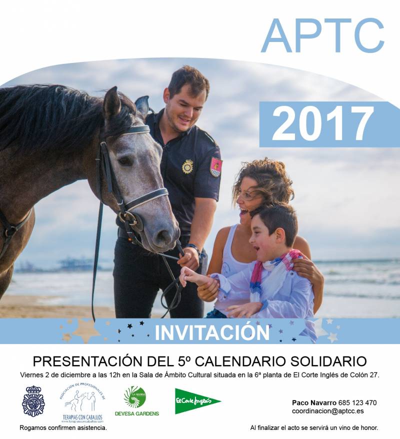 Portada del calendario solidario