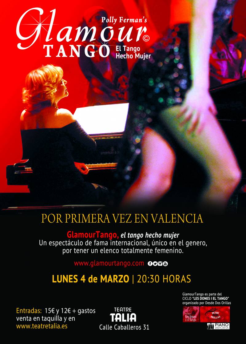 Cartel de Glamour Tango