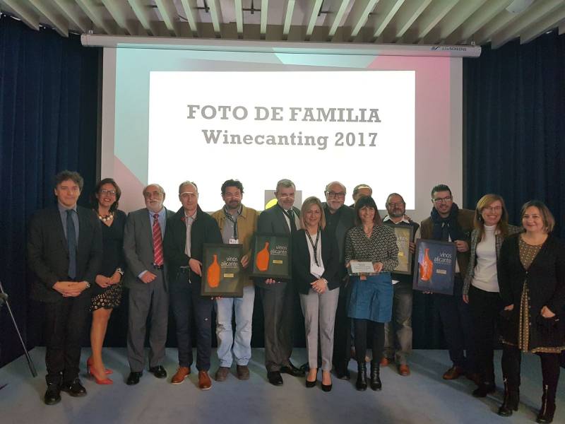 Entrega de los Premios Winecanting 2017