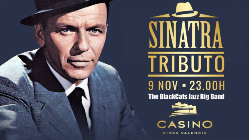 Tributo Sinatra 9 noviembre 18 Casino Cirsa Valencia