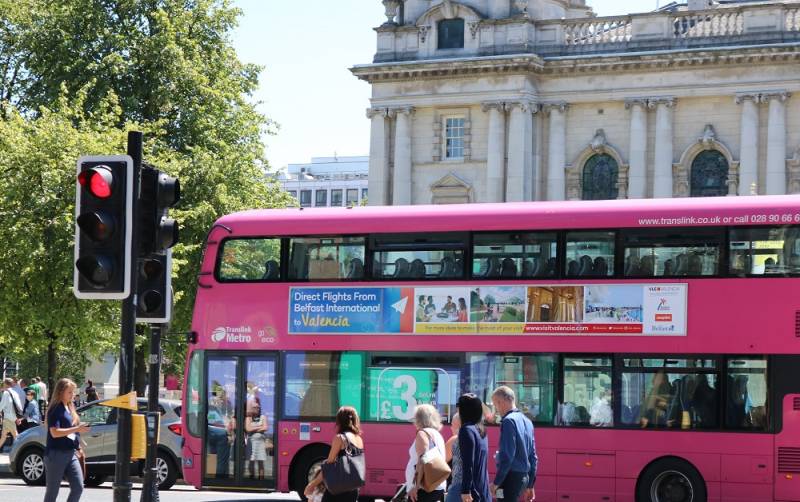 Autobús Valencia en Belfast