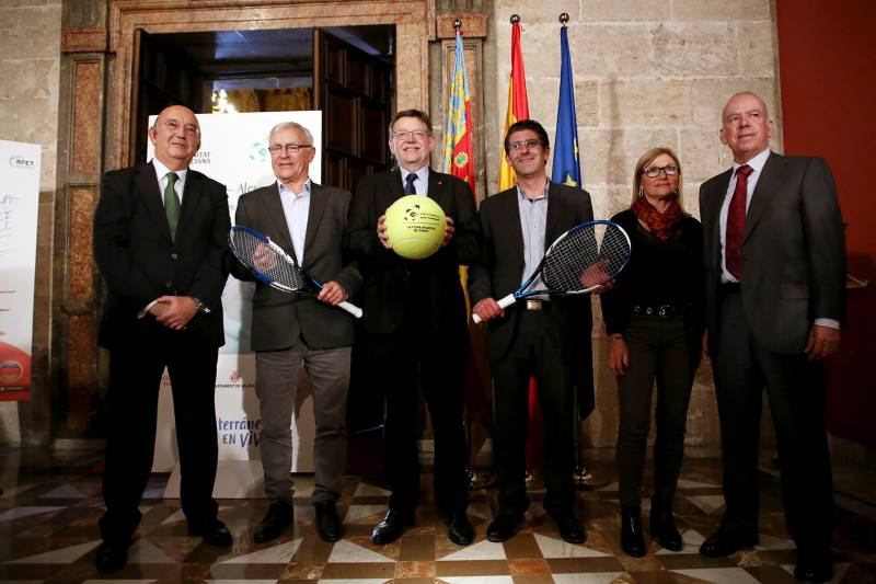 Presentación eliminatoria Copa Davis 2018
