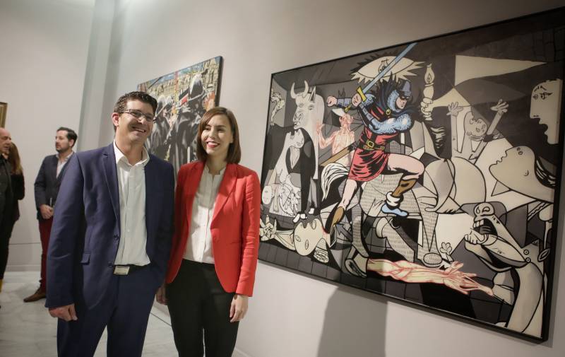 Jorge Rodríguez y Diana Morant