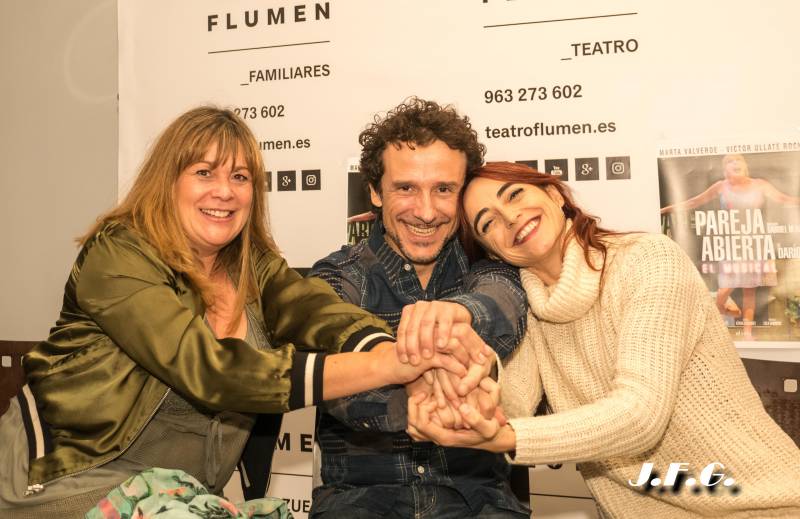 Pareja Abierta en el Teatro Flumen