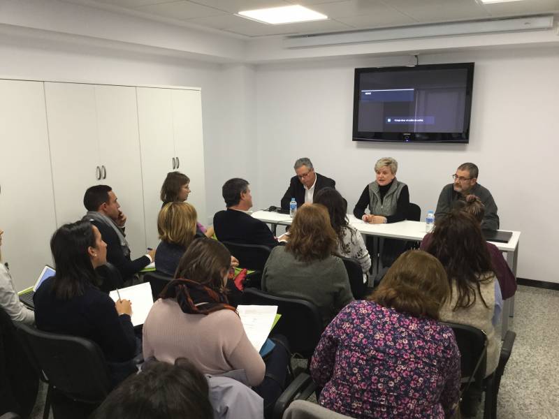 Pilar Moncho en la presentación de la jornada