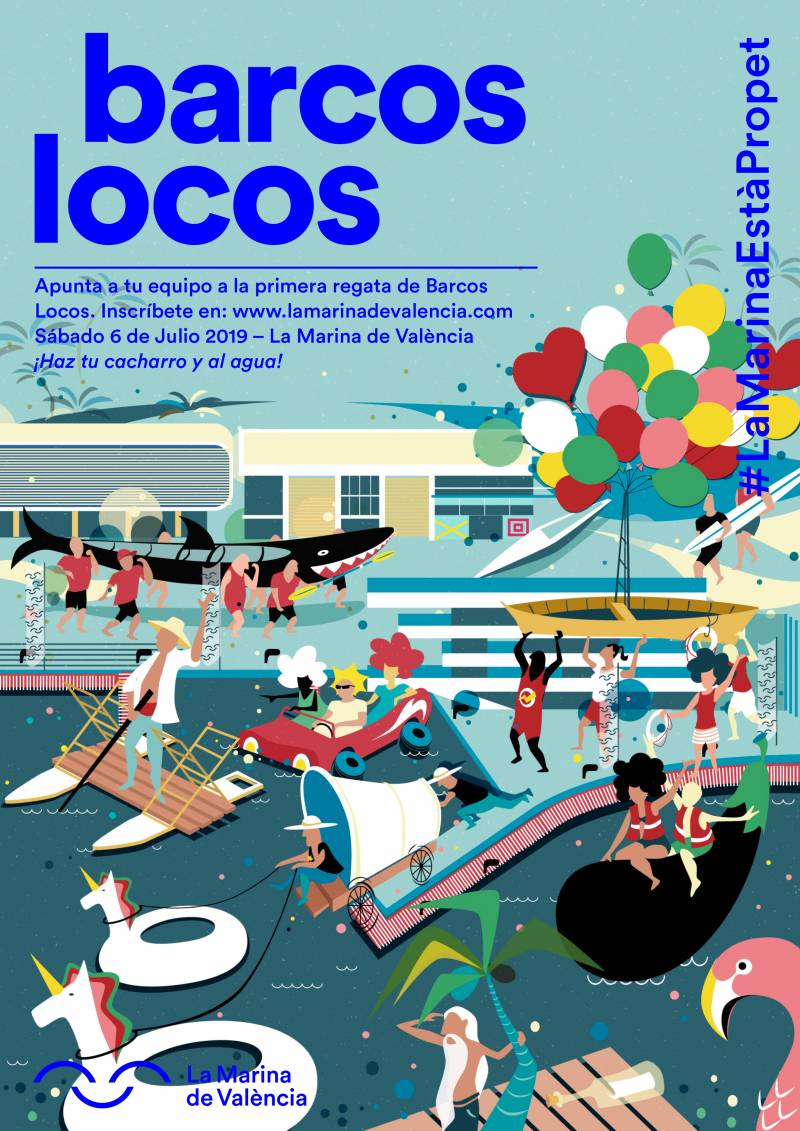 Cartel barcos locos