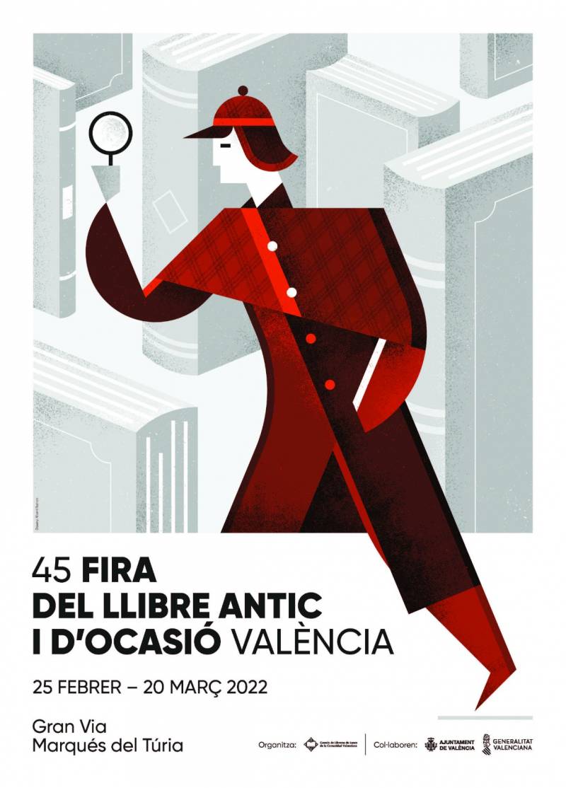 Cartell Fira del Libre Antic.