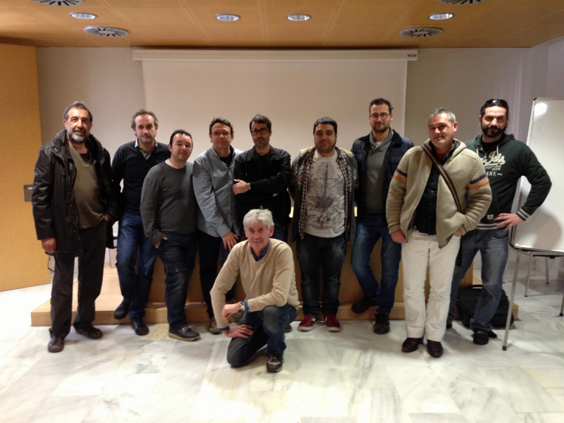Miembros del nuevo colectivo En Viu! (Viu València)