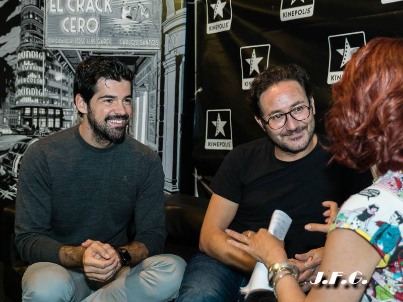 Entrevista a los actores Miguel Ángel Muñoz y Carlos Santos