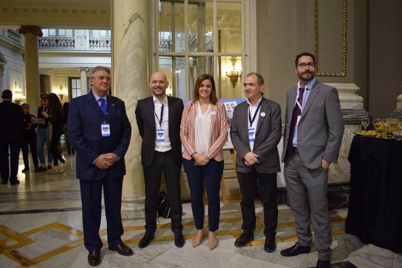 Sandra Gómez recibe al director del grupo Air France-KLM para España y Portugal