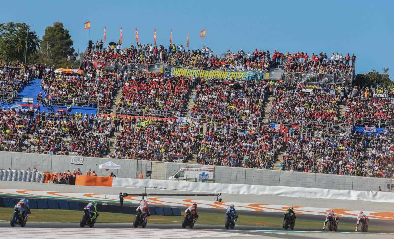 Grada extra MotoGP Valencia