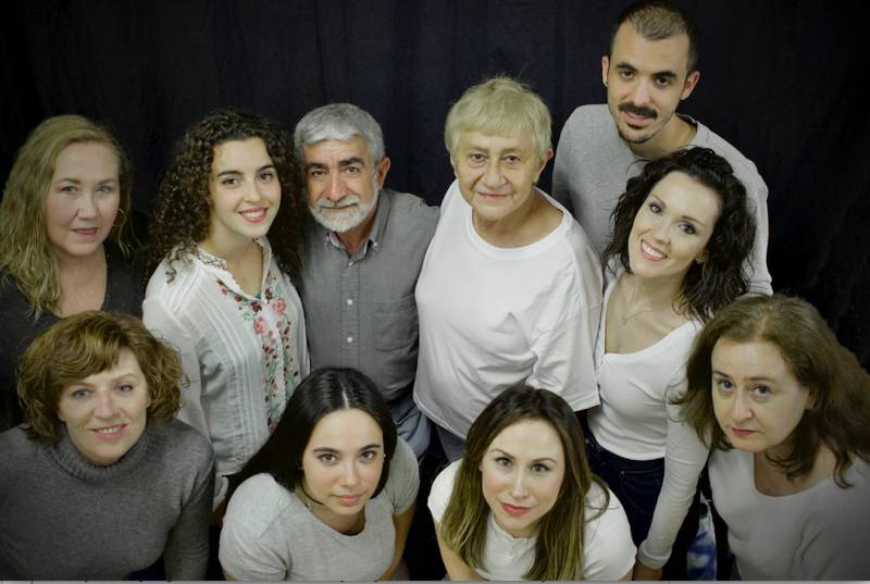 Marina Seresesky y Asier Etxeandía en el pre-estreno de Valencia