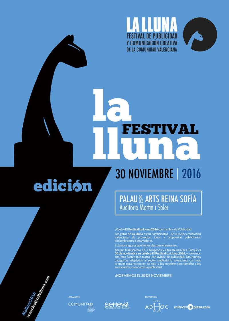 Cartel del Festival La Lluna 2016